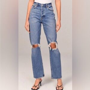 NWOT // Abercrombie - Dad High Rise Jean
